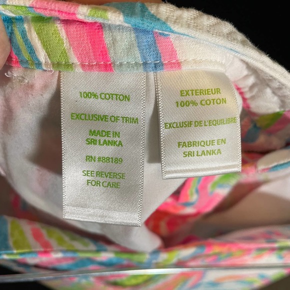 Lilly Pulitzer Adie Shorts in Shellebrate Vibrant Tropical 6 - Picture 4 of 5